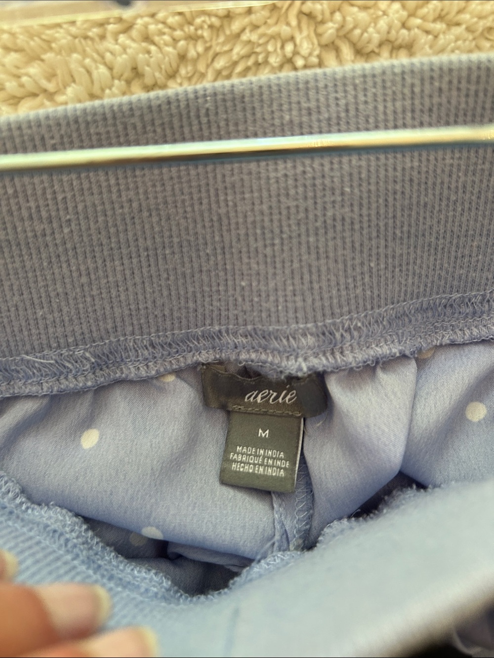 Aerie Polka Dot Lounge Shorts - Picture 2 of 3
